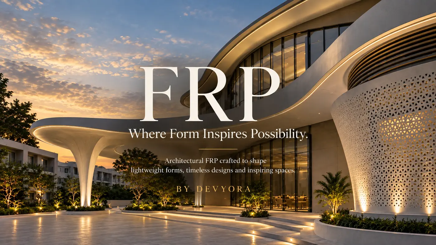 FRP architectural facade by Devyora